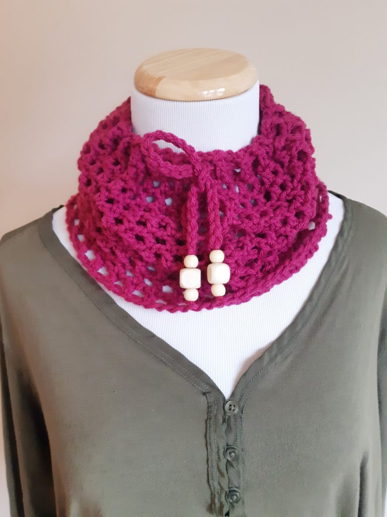 easy crochet cowl scarf