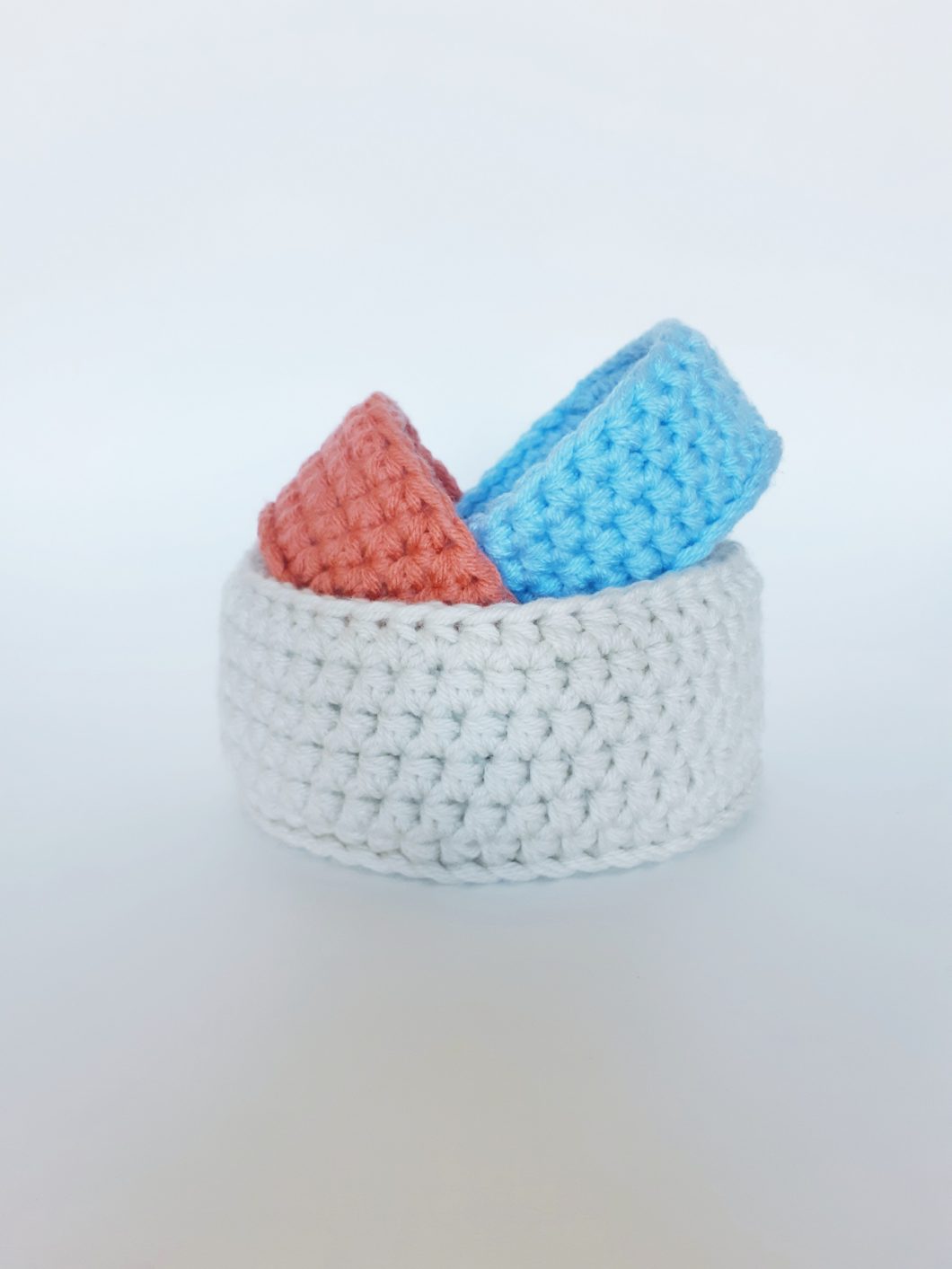 easy crochet mini basket