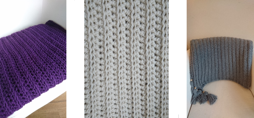 crochet throw blanket
