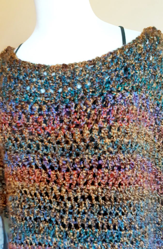 beginner crochet poncho