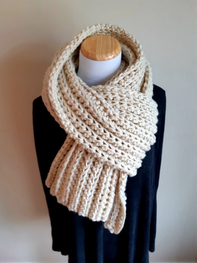 crochet super scarf