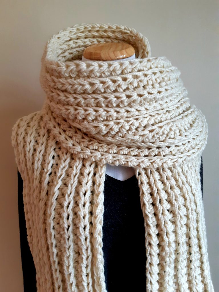 chunky scarf pattern