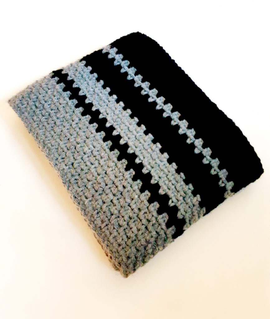 crochet men's scarf