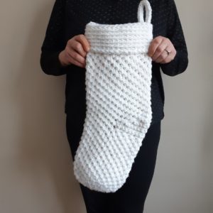jumbo crochet stocking