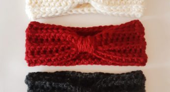CROCHET EAR WARMER – Free Pattern