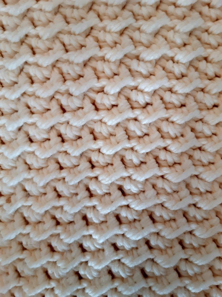 chunky crochet throw