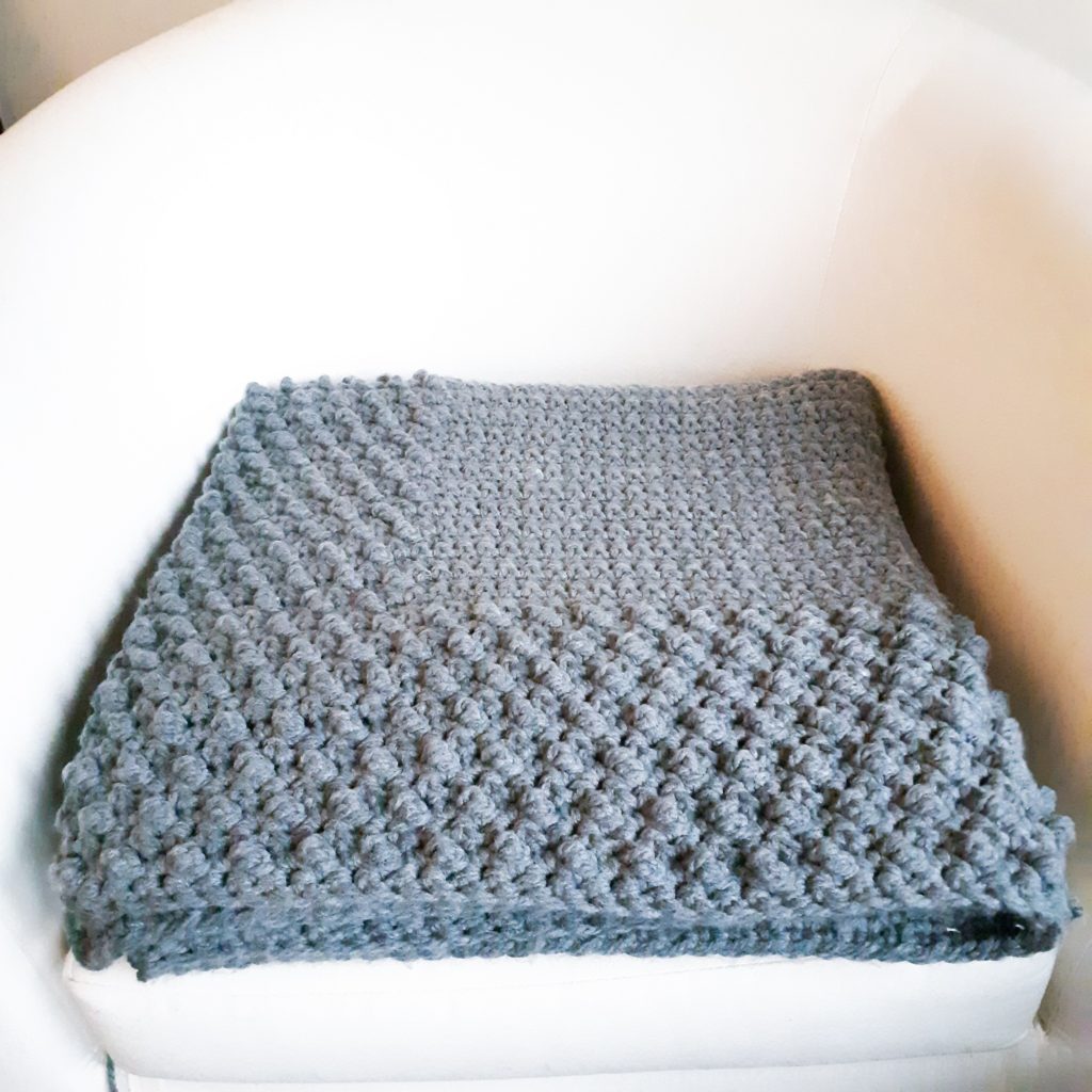 thick textured throw blanket
