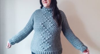 CHUNKY CROCHET SWEATER – Free Pattern