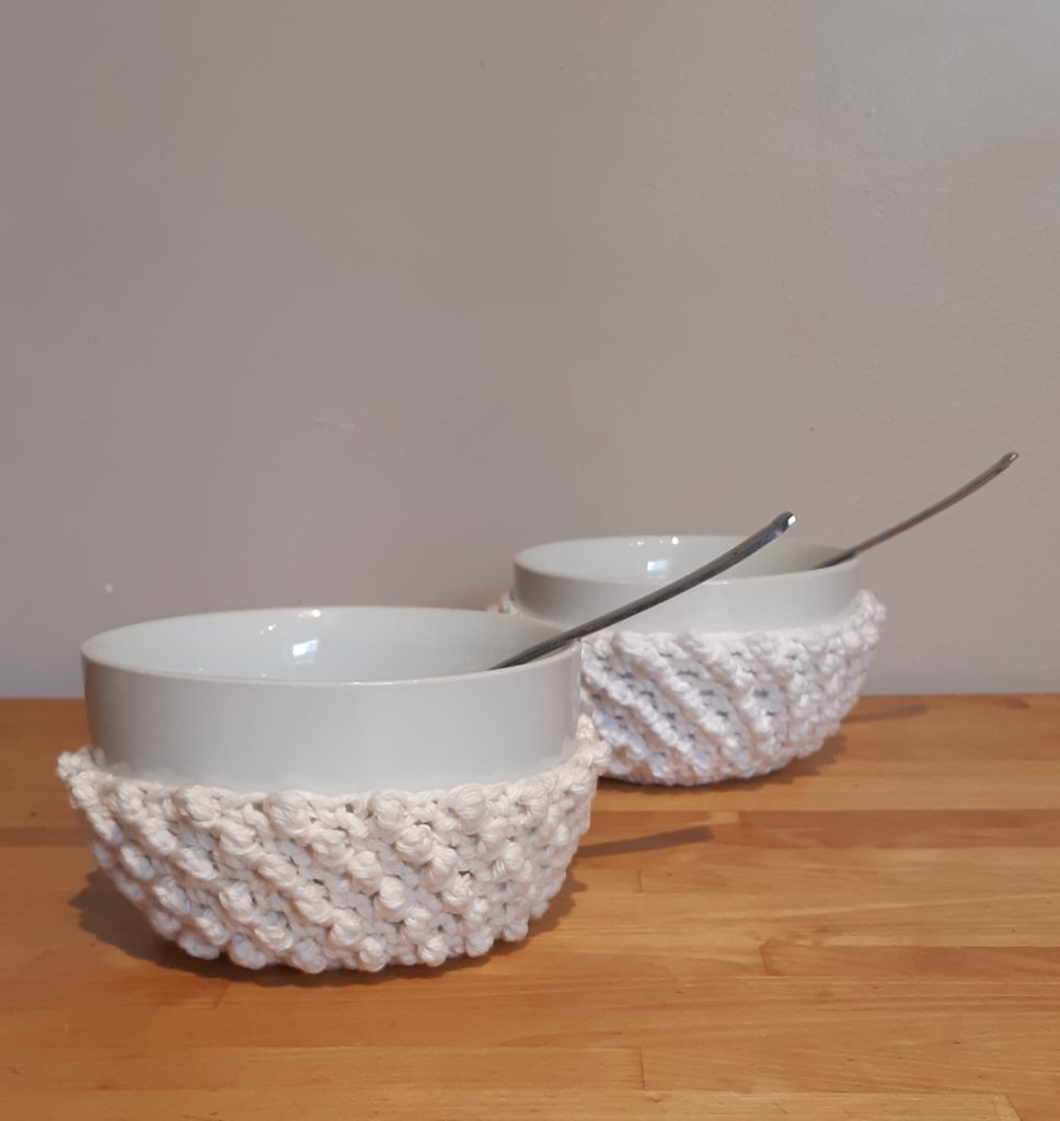 crochet bowl cozies