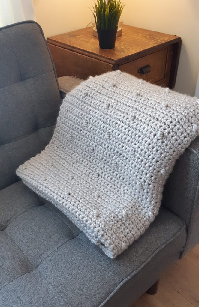 modern crochet throw blanket