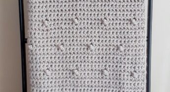 MODERN CROCHET THROW “Charlotte” – Free Pattern