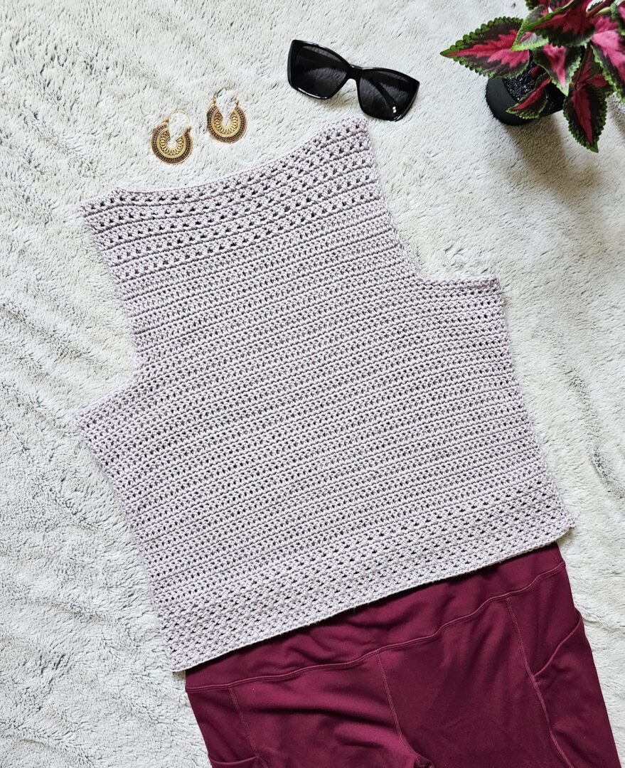 I Knit It Again Crochet Sleeveless Top