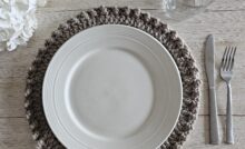 round crochet placemat